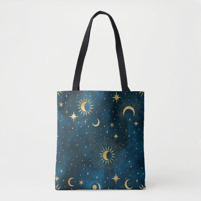 Crescent Moon Starry Night Celestial (Vorderseite)