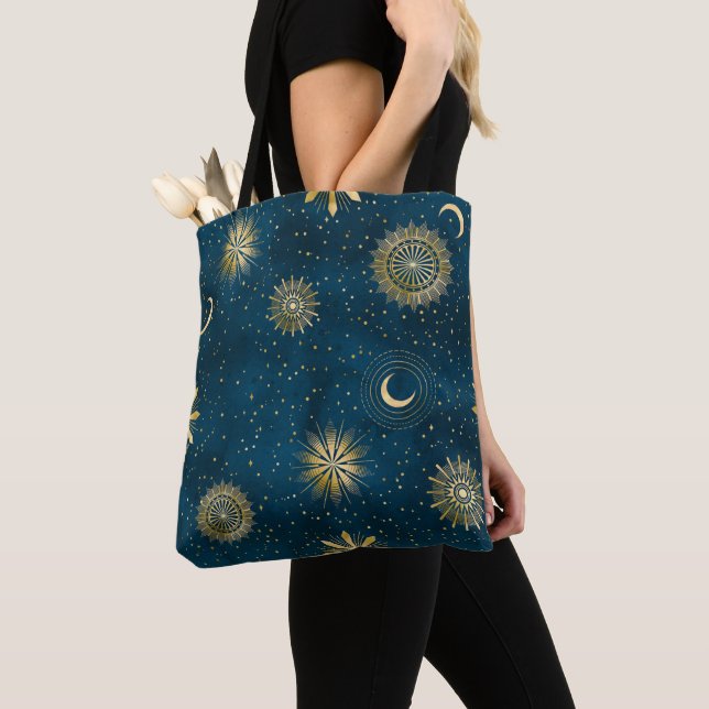 Crescent Moon Starry Night Celestial (Von Nahem)