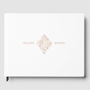 Crescent Moon und Stars Gästebuch