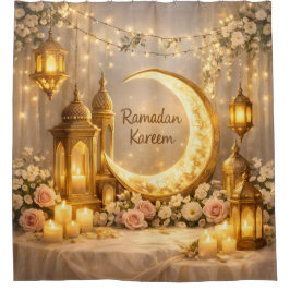 Crescent Of Light & Peace - Duschvorhang