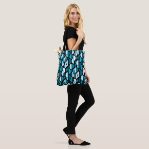 Crescent Pattern 010921 - Sky Blue