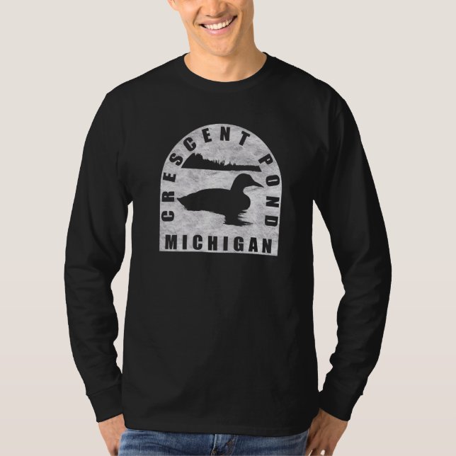 Crescent Pond Loon T-Shirt (Vorderseite)