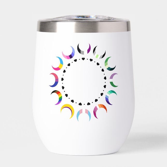 Crescent Pride Moons & Black Hearts (Vorderseite)