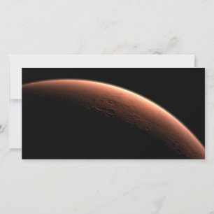 Crescent Sonnenaufgang auf den Mars