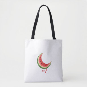 Crescent Watermelon - Moon Slice Fruit Illustratio