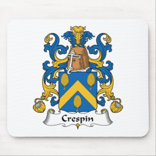 Crespin Familienwappen Mousepad