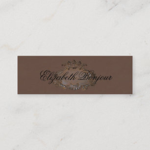 Crest ~ Visitenkarte / Emblem Royal Crown Slim
