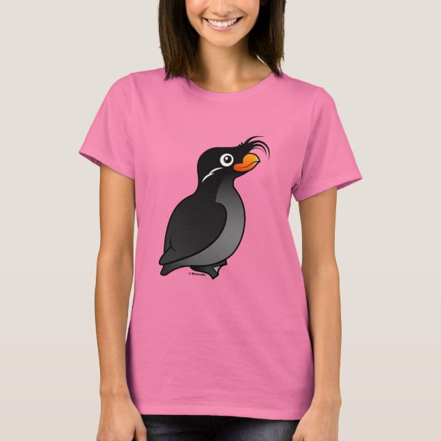 Crested Auklet T-Shirt (Vorderseite)