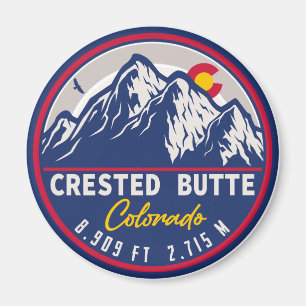 Crested Butte Colorado - Camping Wandern Magnet