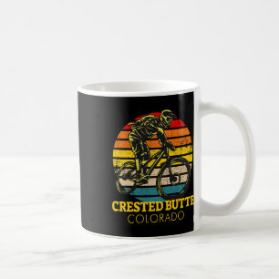 Crested Butte Colorado Mountainbike Mtb Vintage Kaffeetasse