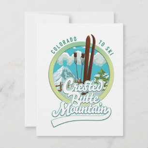 Crested Butte Mountain Colorado Ski Logo