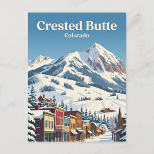 Crested Butte USA Postkarte