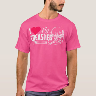 Crested Gecko I Liebe My Crested Gecko T-Shirt