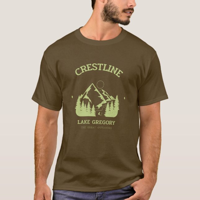 CRESTLINE, CRESTLINE CA, SEE GREGGORE 1 T-Shirt (Vorderseite)