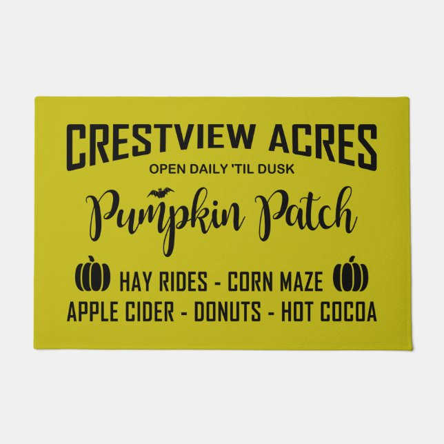 CRESTVIEW ACS PUMPKIN PATCH FUßMATTE (Vorderseite)