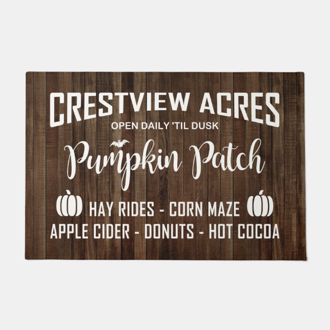 CRESTVIEW ACS PUMPKIN PATCH FUßMATTE (Vorderseite)
