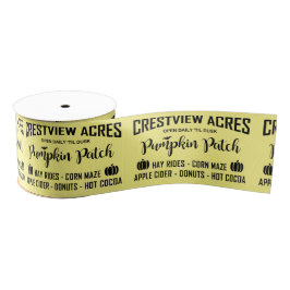 CRESTVIEW ACS PUMPKIN PATCH Ribbon Ripsband