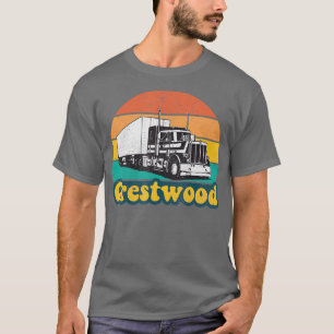 Crestwood Kentucky Tourismus Semi bleibt auf Track T-Shirt