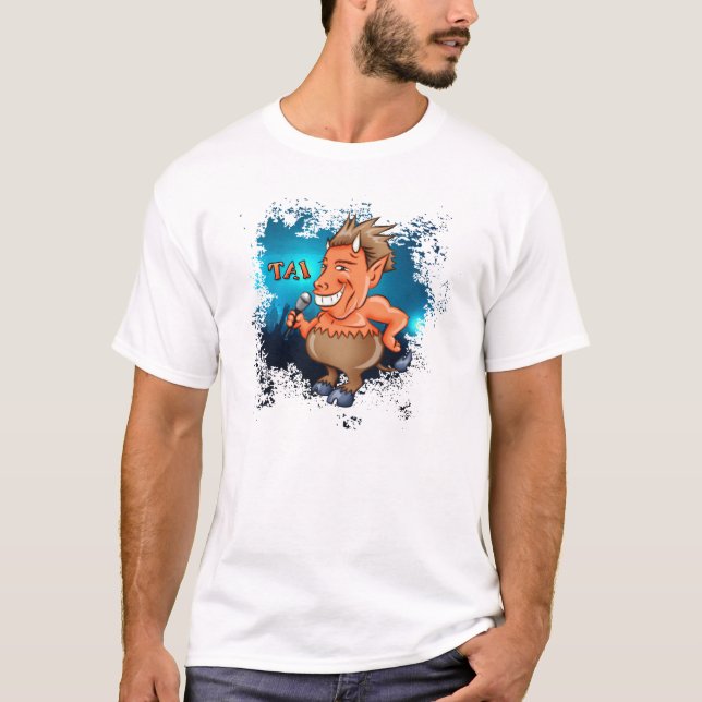 Cresty die Schleppangel T-Shirt (Vorderseite)