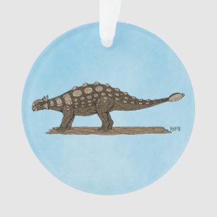 Cretaceus Dinosaurier Ankylosaurus Ornament