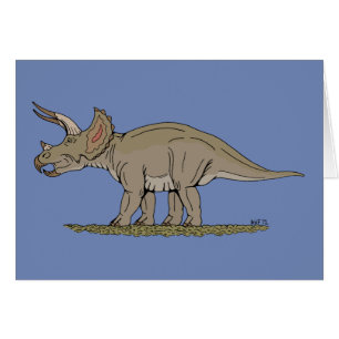 Cretaceus Dinosaurier Triceratops