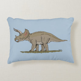 Cretaceus Dinosaurier Triceratops Dekokissen