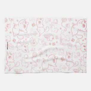 Créu's Kitchen Towel - Maroon Geschirrtuch