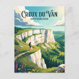 Creux du Van Schweiz Postkarte