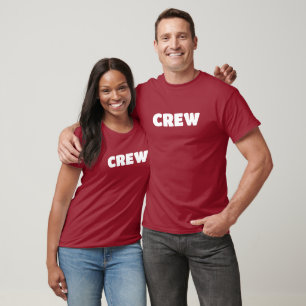 CREW 2-seitig Unisex T - Shirt der Männer