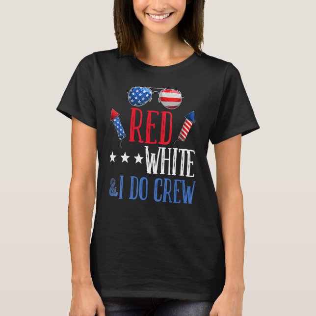 Crew 4. Juli Bachelore T-Shirt (Vorderseite)