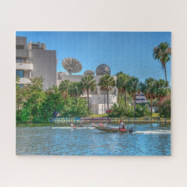 Crew auf der Wasserstraße Puzzle (Horizontal)