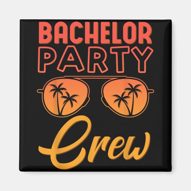 Crew Bachelor Magnet (Vorne)