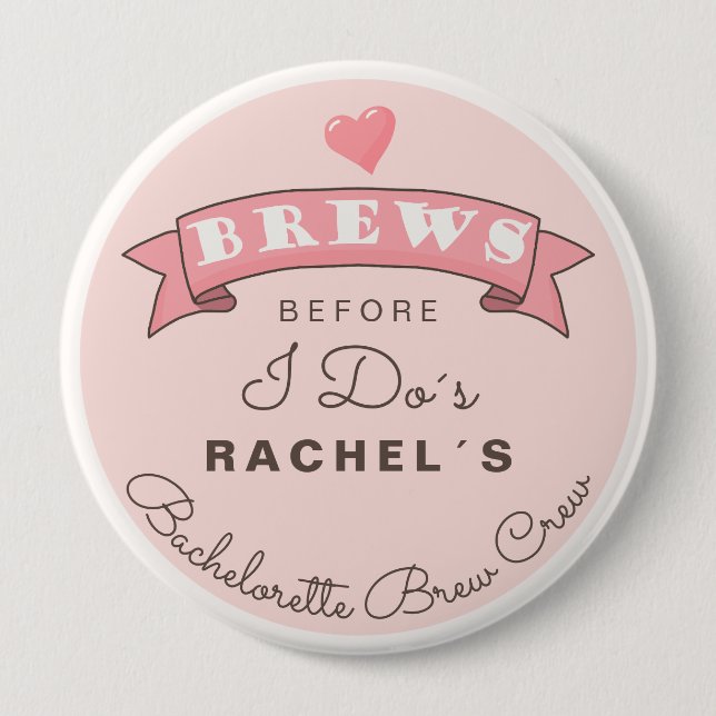 Crew Bachelorette Button (Vorderseite)