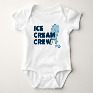 Crew Blue Ice Creme Baby Strampler