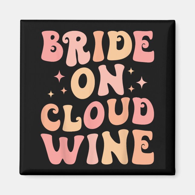 Crew Bridge on Wine Cloud Bach Junggeselinnen-Absc Magnet (Vorne)