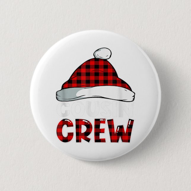 Crew Buffalo Red Kariert Pajamas Fa Button (Vorderseite)