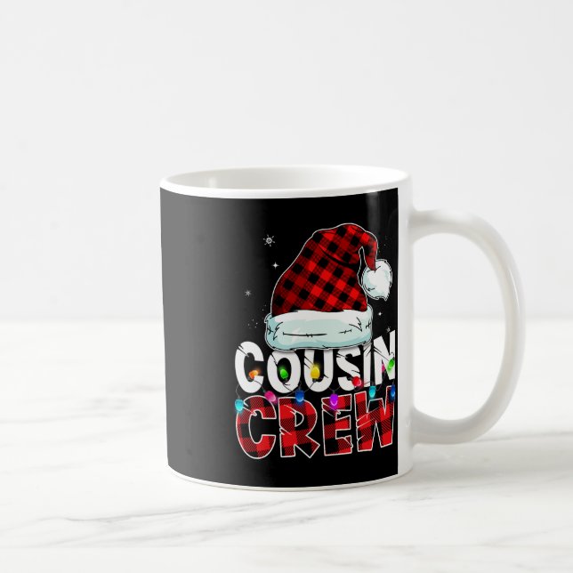 Crew Buffalo Red Kariert Pajamas Fa Kaffeetasse (Rechts)
