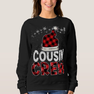 Crew Buffalo Red Kariert Pajamas Fa Sweatshirt