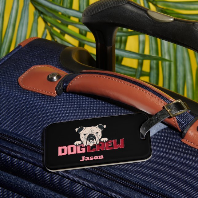 Crew Bulldog Custom Gepäckanhänger (Vorderseite Insitu 3)