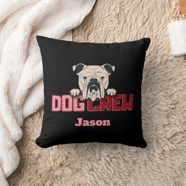 Crew Bulldog Custom Kissen (Decke)