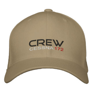 crew cessna 172 bestickte baseballkappe
