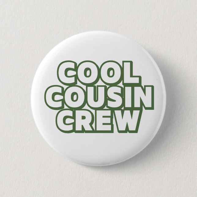 Crew cooler Cousin Button (Vorderseite)