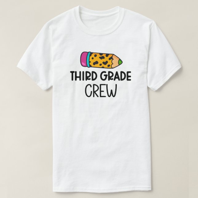 Crew der dritten Klasse T-Shirt (Design vorne)