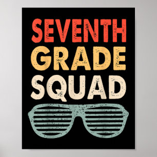 Crew der siebten Klasse auf Platz 7 Poster