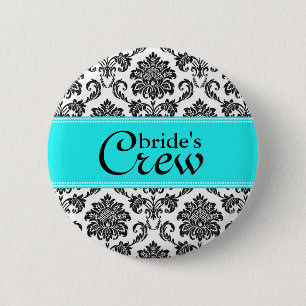Crew der Türkisblume Button