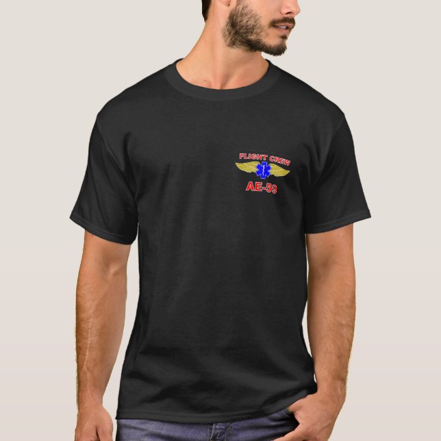 Crew des Flug-AE-59 T-Shirt (Vorderseite)