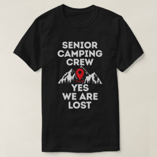 Crew des höheren Campings, die verloren geht, schl T-Shirt