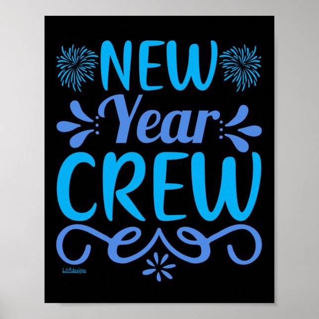 CREW DES NEUJAHRES POSTER (Vorne)