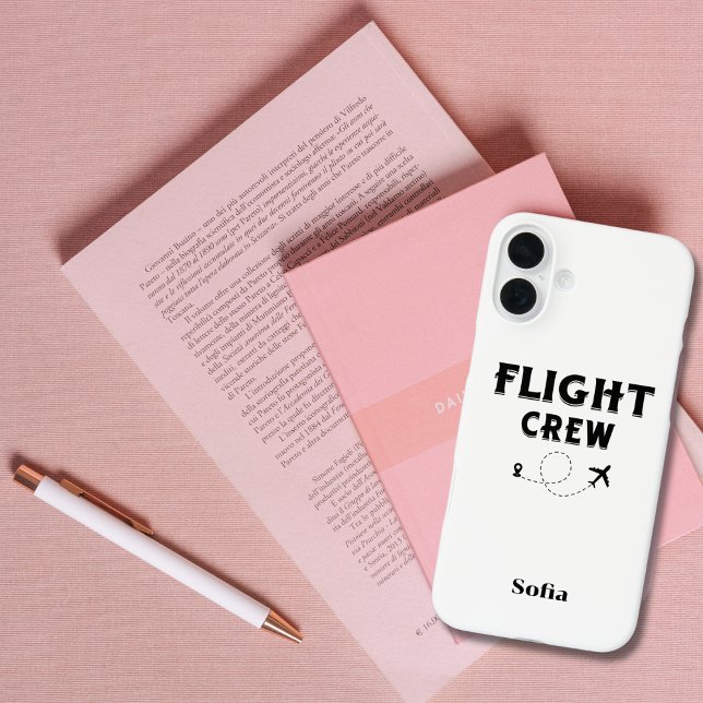 Crew-Flugflugzeug mit modernem Flug Case-Mate iPhone Hülle (Von Creator hochgeladen)