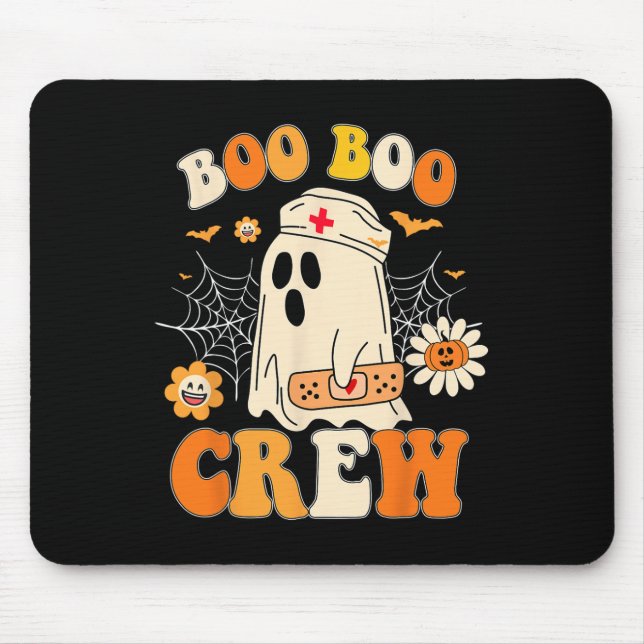 Crew für Damen Halloween-Outfits-Ära Mousepad (Vorne)